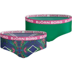 Björn Borg Björn borg meisjes hipster 2-pack – zacht katoen – & tropische print