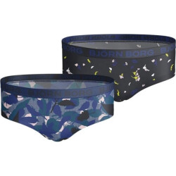 Björn Borg Björn borg meisjes hipster 2-pack – zacht katoen – & bloemenprints
