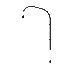 Umage Willow wall single black wandbevestiging