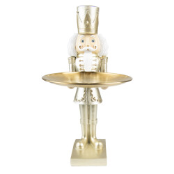 Clayre & Eef Beeld notenkraker 35 cm polyresin kerstdecoratie