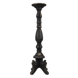 Clayre & Eef Kandelaar 60 cm hout kaarsenstandaard