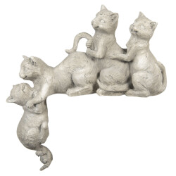Clayre & Eef Beeld kat 47x13x51 cm polyresin woonaccessoires