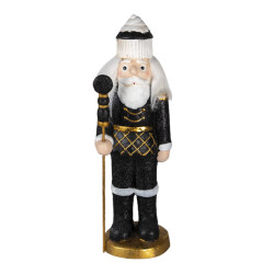 Clayre & Eef Beeld notenkraker 50 cm polyresin kerstdecoratie