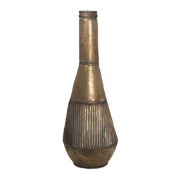 Clayre & Eef Vaas Ø 22x61 cm metaal rond decoratie vaas