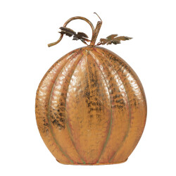 Clayre & Eef Decoratie pompoen 34x15x42 cm ijzer