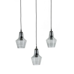 Furnilux Hanglamp orion , 3-lamps zwart