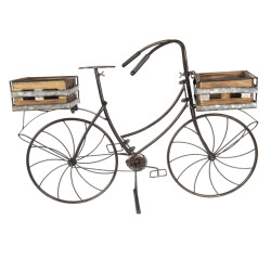 Clayre & Eef Planthouder fiets 85x30x58 cm ijzer fiets