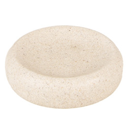 Clayre & Eef Zeepbakje Ø 11x3 cm keramiek rond zeephouder