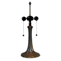 LumiLamp Lampenvoet tafellamp tiffany Ø 17x52 cm kunststof lampvoet