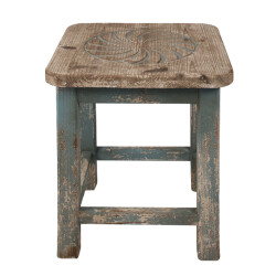 Clayre & Eef Plantentafeltje 40x40x46 cm hout vierkant plantenstandaard