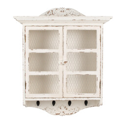 Clayre & Eef Wandkast 56x23x69 cm houtproduct opbergkast