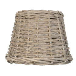 Clayre & Eef Lampenkap Ø 20x15 cm rotan rond rieten lampenkap