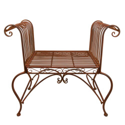 Clayre & Eef Tuinstoel 76x41x71 cm ijzer terrasstoel
