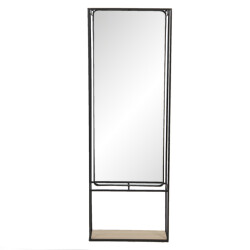 Clayre & Eef Spiegel 40x115 cm ijzer rechthoek grote spiegel