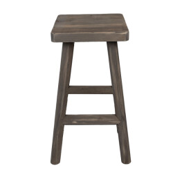 Clayre & Eef Plantentafel 30x30x58 cm hout kruk