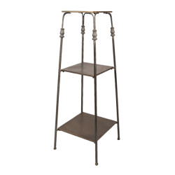 Clayre & Eef Opbergrek 39x39x105 cm ijzer vierkant plantenrek