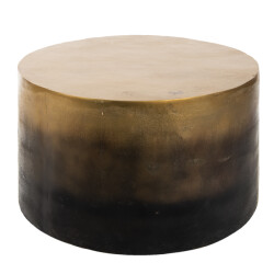 Clayre & Eef Salontafel Ø 60x40 cm aluminium rond bijzettafel
