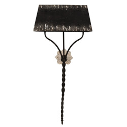 Clayre & Eef Wandlamp 124 cm ijzer muurlamp