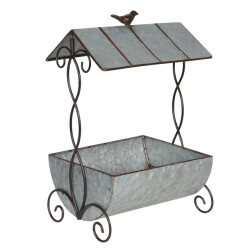 Clayre & Eef Planthouder 43x23x59 cm ijzer rechthoek bloempot