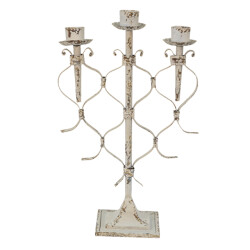 Clayre & Eef Kandelaar 28x12x42 cm metaal