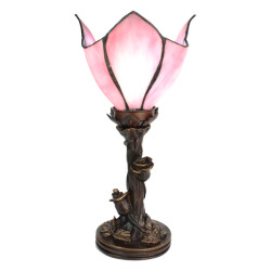 LumiLamp Tiffany tafellamp 32 cm glas tiffany bureaulamp