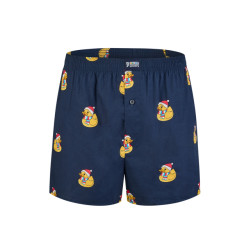 Happy Shorts Heren wijde boxershorts kerst print duck