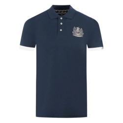 Aquascutum Elegante katoenen poloshirt met contrasterend logo embleem