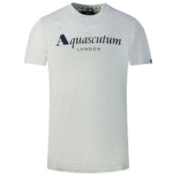 Aquascutum Stijlvolle t-shirt met union jack mouwdetails