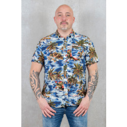 Petrol Industries Shirt short sleeve aop