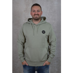 Fred Perry Laurel badge hooded sweatshirt