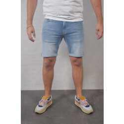 Purewhite Slim fit denim short the steve