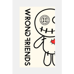 Wrong Friends Pula beach towel