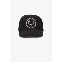 Fred Perry Circle branded matt poly cap