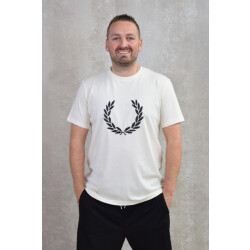 Fred Perry Cross stitch t-shirt