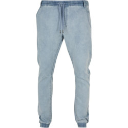 Urban Classics Heren gebreide denim joggingbroek