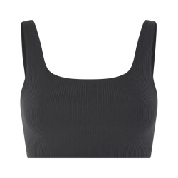 Girlfriend Collective Dames tommy ribbed cropped bh