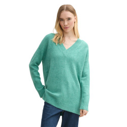 Tom Tailor Cozy long v-neck pullover