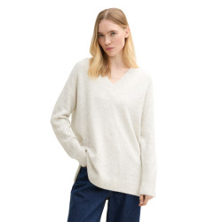 Tom Tailor Cozy long v-neck pullover