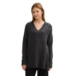 Tom Tailor Cozy long v-neck pullover