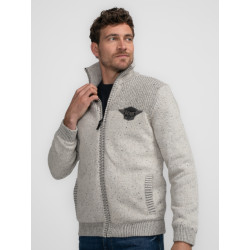 Petrol Industries Men knitwear collar cardigan