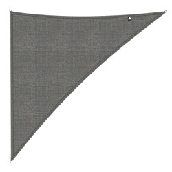 Kopu ® schaduwdoek driehoek 5x5x7,1mtr 280 grams waterdoorlatend