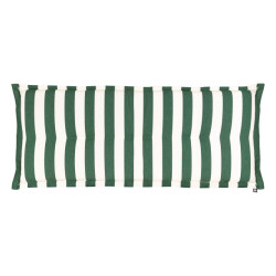 Kopu ® mila forest green 120 cm hoogwaardig bankkussen gestreept
