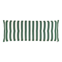 Kopu ® mila forest green 150 cm hoogwaardig bankkussen gestreept