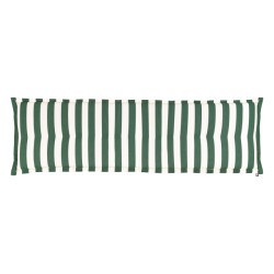 Kopu ® mila forest green 180 cm hoogwaardig bankkussen gestreept