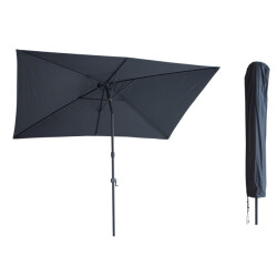 Kopu ® sevilla parasol rechthoek 200x300 cm met hoes balkonparasol