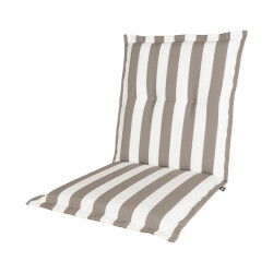 Kopu ® mila comfortabel tuinkussen met lage rug gestreept