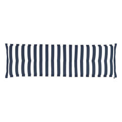 Kopu ® mila navy blue 180 cm hoogwaardig bankkussen gestreept