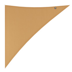 Kopu ® schaduwdoek driehoek 5x6x7,8 mtr 230 grams waterdicht zand