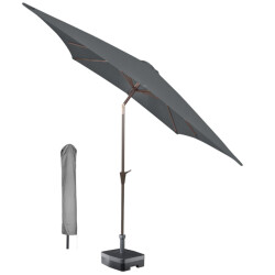Kopu ® altea parasolset vierkant 230x230 cm met hoes -