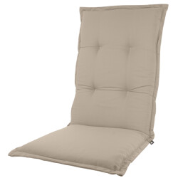 Kopu ® prisma tan comfortabel tuinkussen met hoge rug bruin